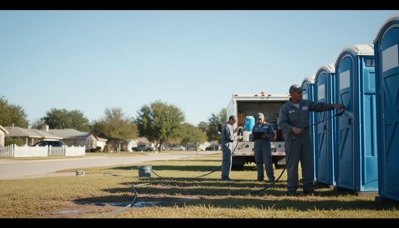 Long-Term Portable Toilet Rental in Claxton, GA near me